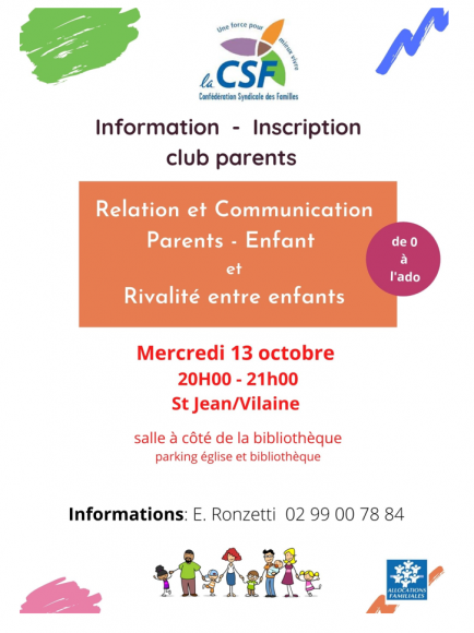 Réunion club parents