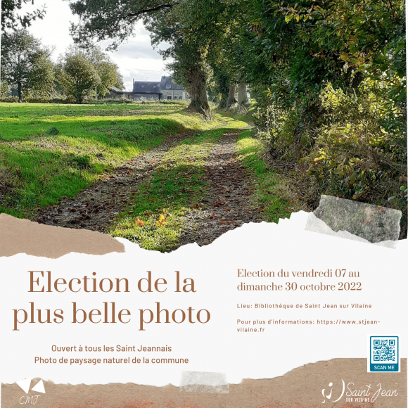 Election de la plus belle photo CMJ Saint Jean sur Vilaine